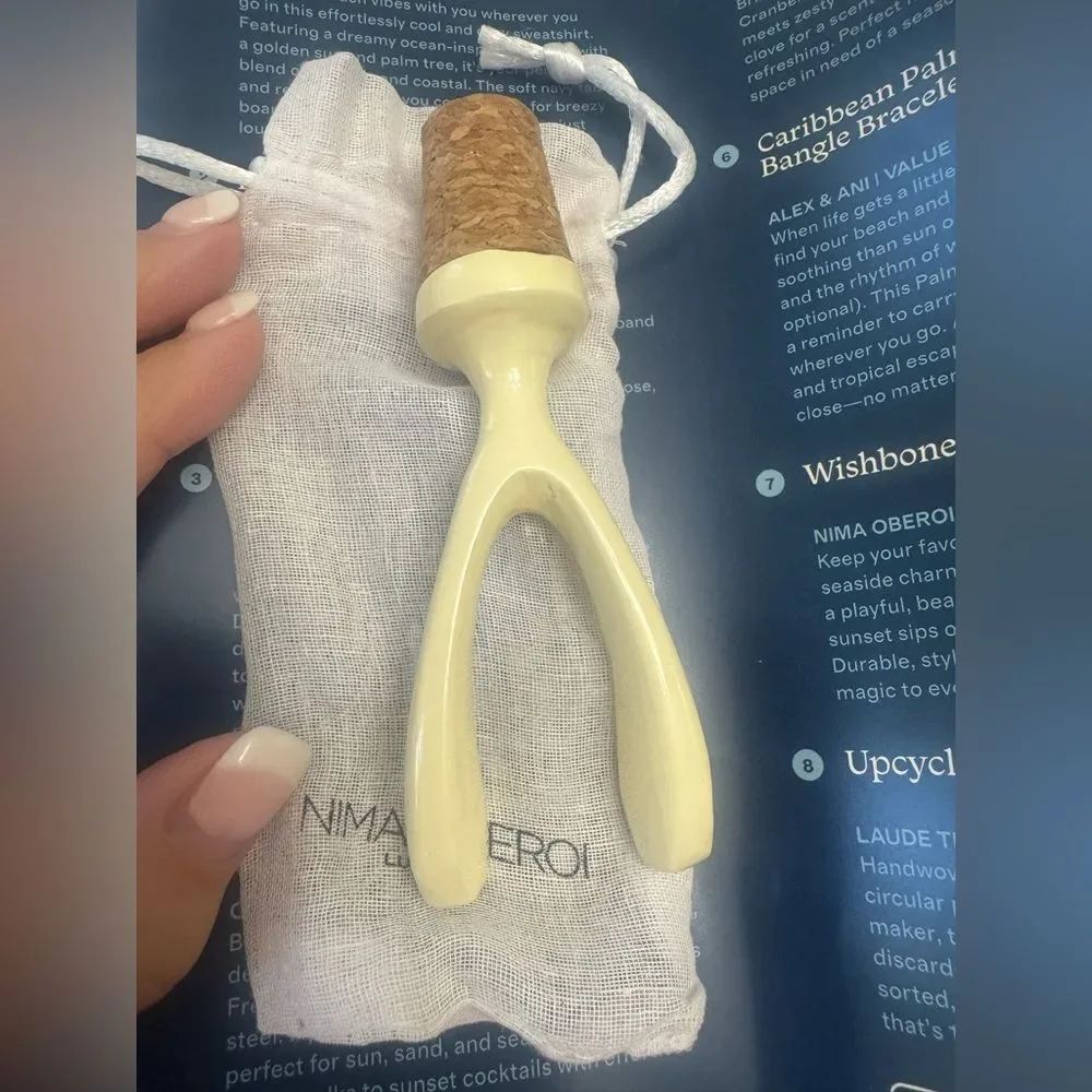 NEW! *Wishbone* Wine Stopper